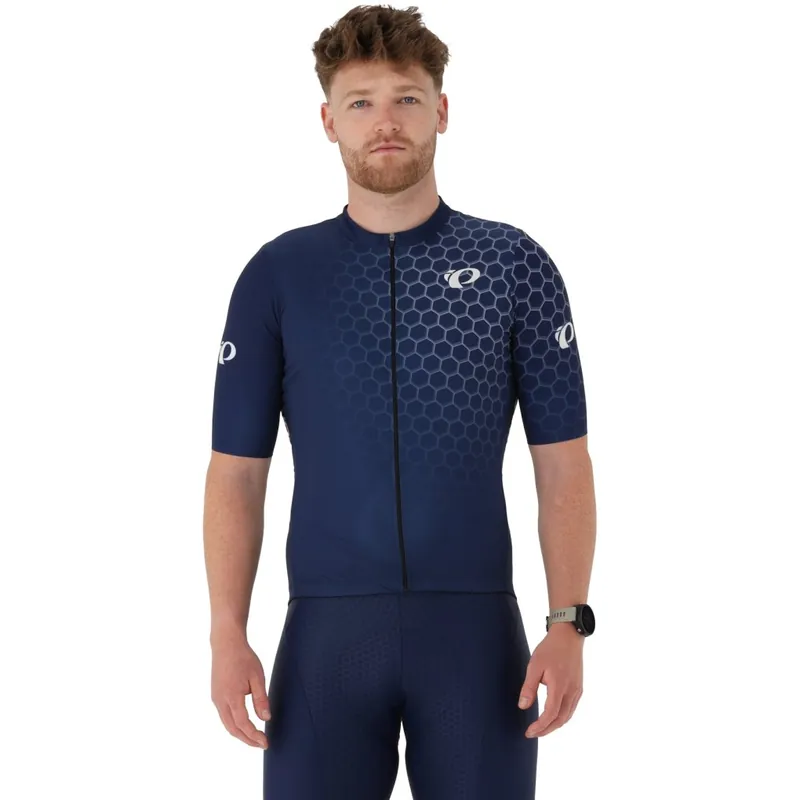 PEARL iZUMi Performance Radtrikot Herren PI25021003 - hexagon blue - HEBL Letzte Chance