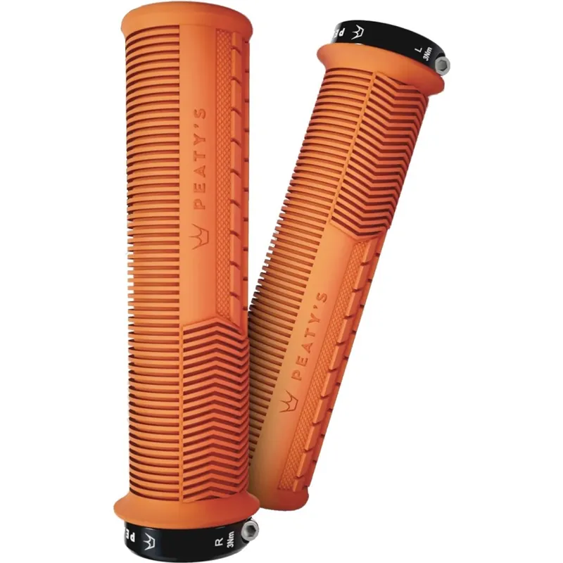 Abverkauf Peaty‘s Monarch Grips Mushroom Thick Lenkergriffe - Mango