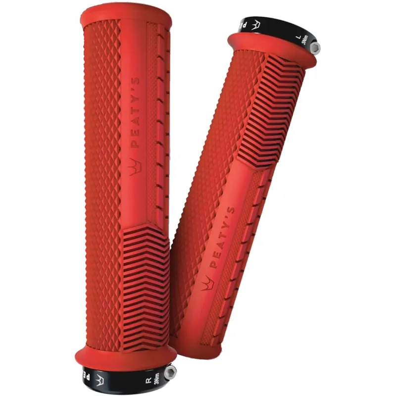 Direkt Vom Hersteller Peaty‘s Monarch Grips Knurl Thin Lenkergriffe - Rot