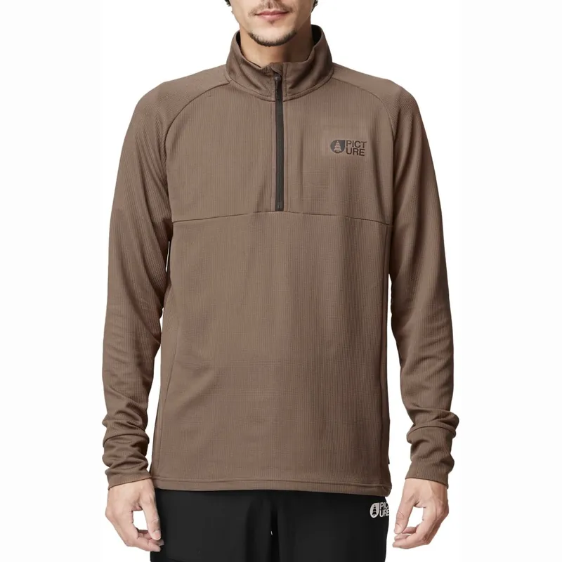 Picture Hauprek 1/4 Tech Fleecepullover Herren - Acorn Günstig