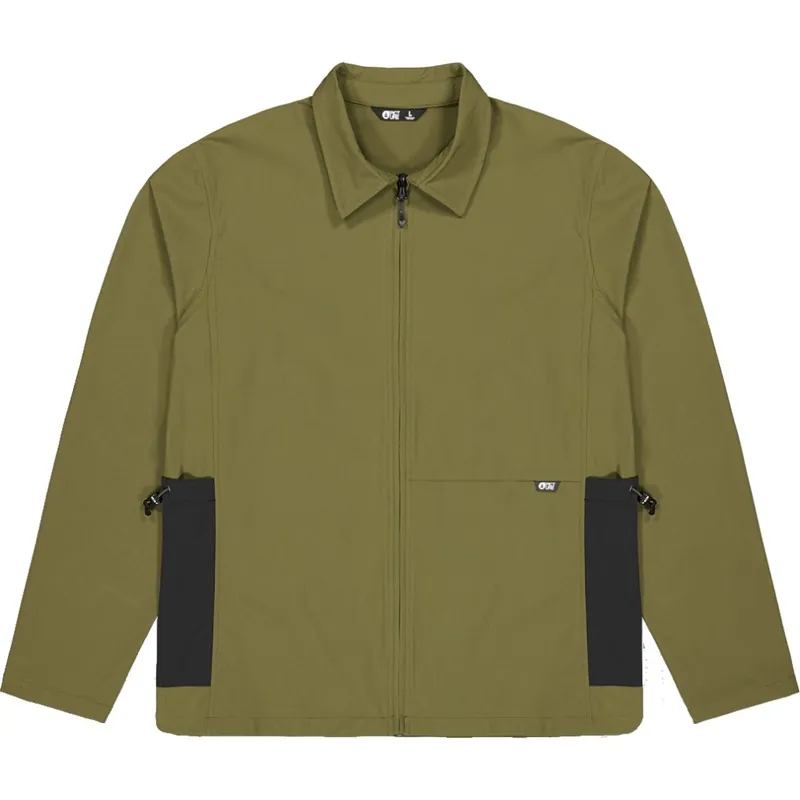 Abverkauf Picture Outif Zip Langarmshirt Herren - Tobacco