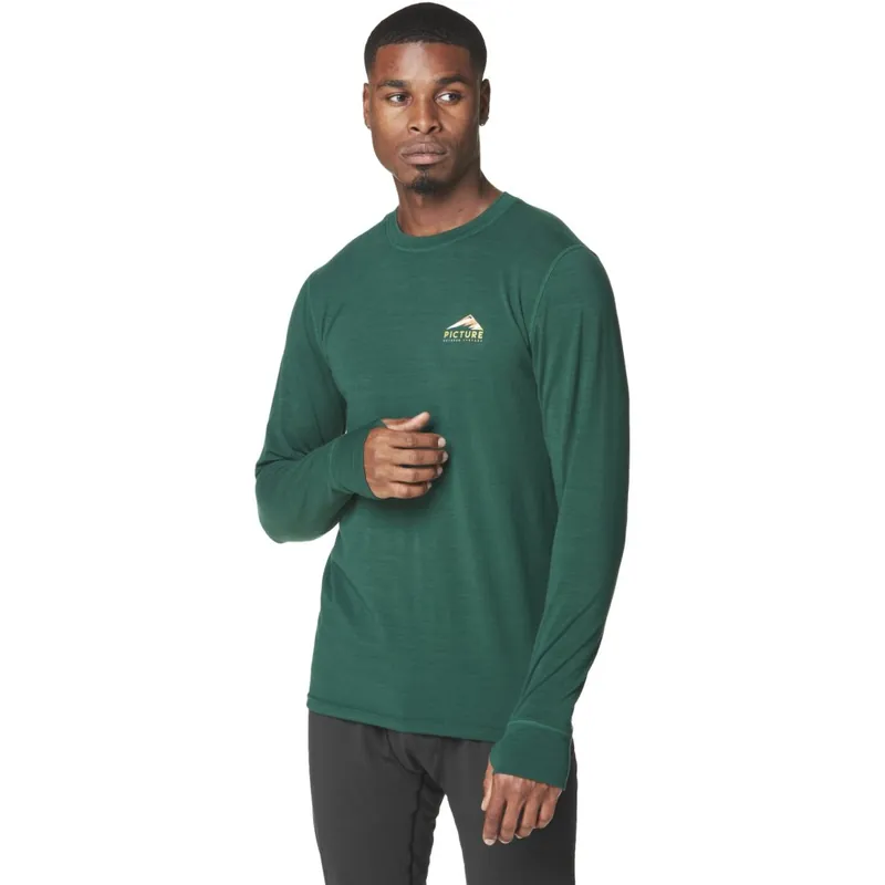 Picture Nangha Langarm-Shirt Herren - Ponderosa Pine Schnäppchen