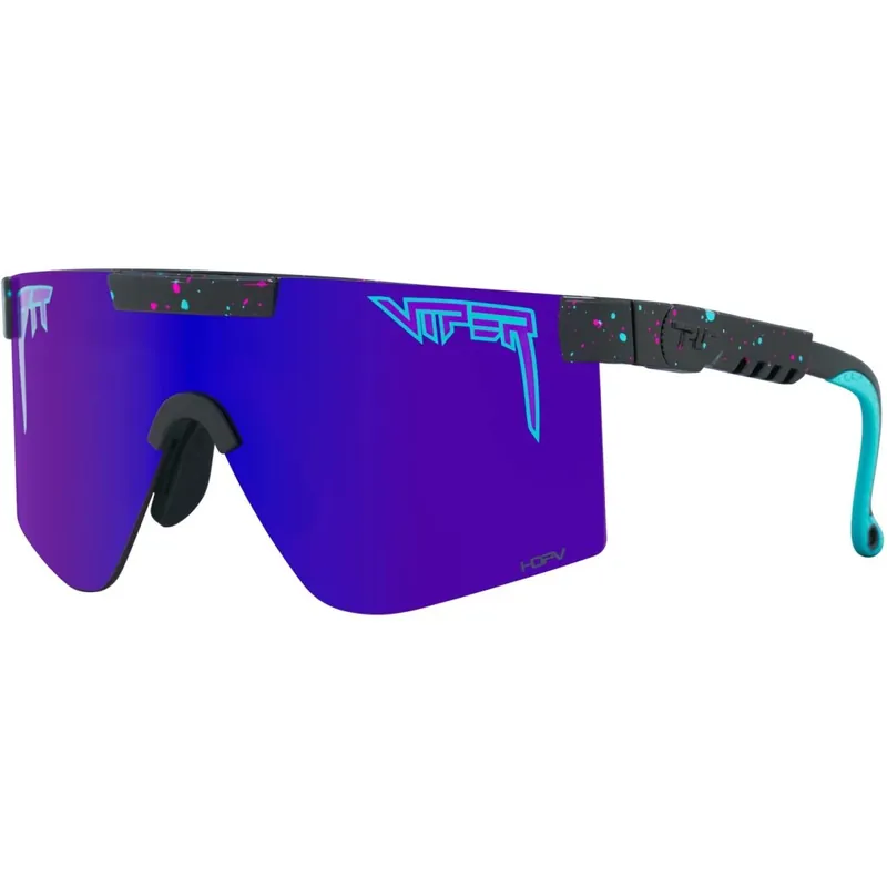 Billig Pit Viper The Originals 2.0 HDPV Polarized Brille - Midnight / Purple Wide