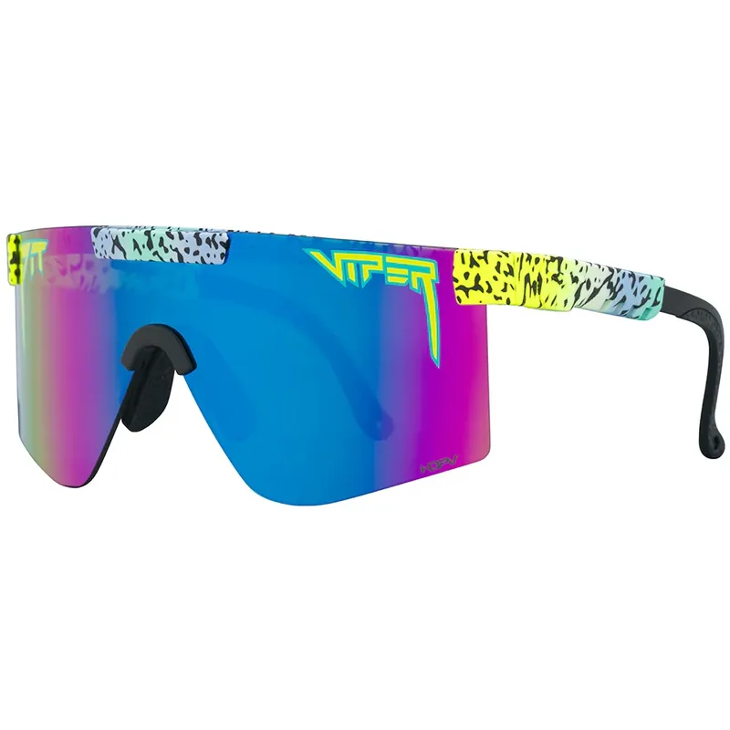 Rabatt Pit Viper The Originals 2.0 HDPV Polarized Brille - Rec Beach / Blue Purple Wide