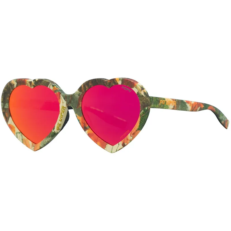 Begrenztes Angebot Pit Viper The Admirer HDPV Brille - Actual Bush Red