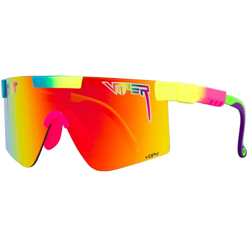Direkt Vom Hersteller Pit Viper The Originals 2.0 HDPV Polarized Brille - Pride / Rainbow Wide