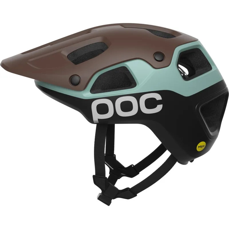 Preisreduziert POC Cularis Pure MIPS Helm - 8882 Bronzite Brown Matt/Lazurite Blue Matt