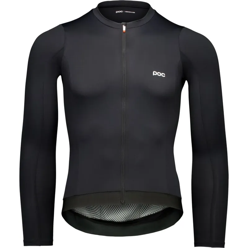 POC Cadence Langarm-Trikot Herren - 1002 Uranium Black Versand Am Gleichen Tag