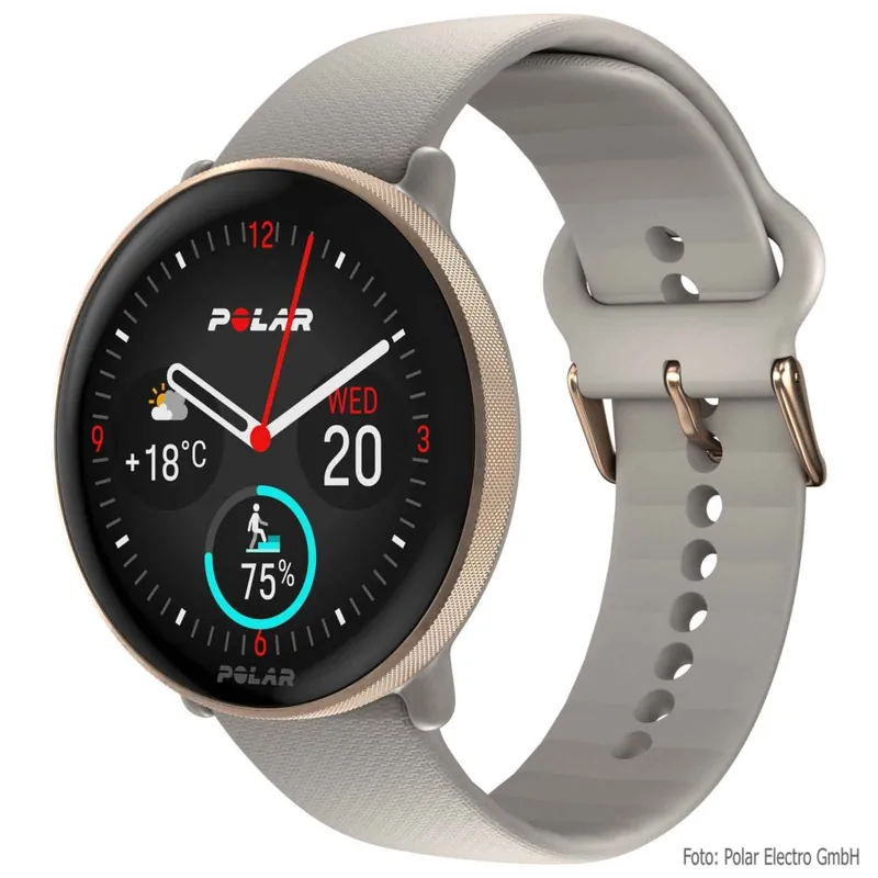 Schneller Versand Polar Ignite 3 GPS Fitnessuhr - Greige Sand