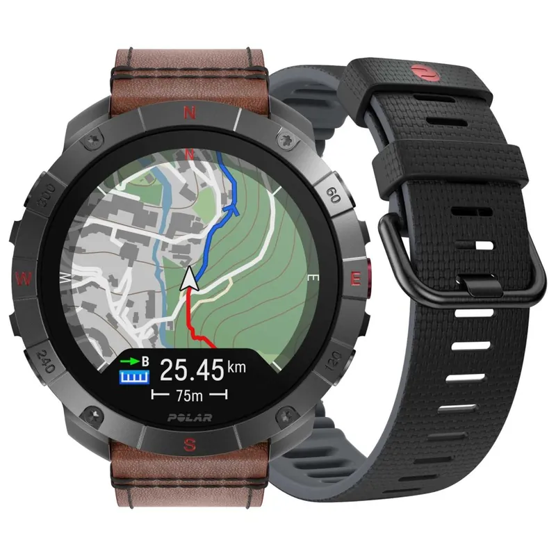 Polar Grit X2 Pro Titan GPS Multisport Uhr - Bronze (Lederarmband) Meistverkauft