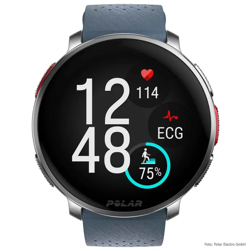 Polar Vantage V3 GPS Multisport Uhr - Sky Blue Top-Preis