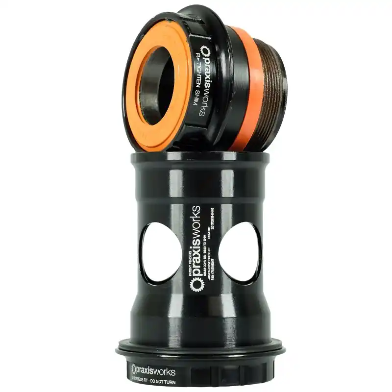 Praxis Works Conversion Road Innenlager 68mm für Shimano Kurbeln an BB30/PF30/OSBB - PF46/BB42-68-24 Preis Gesenkt