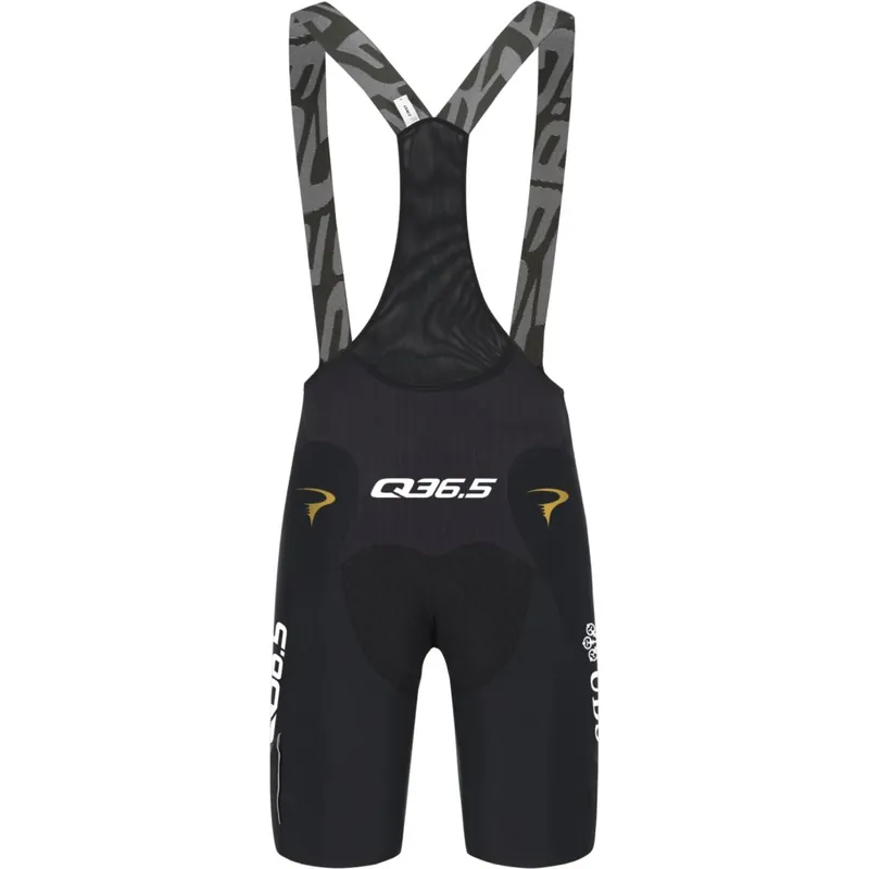 Q36.5 Gregarius Pro Cycling Team Trägershorts Herren - black Preiswert