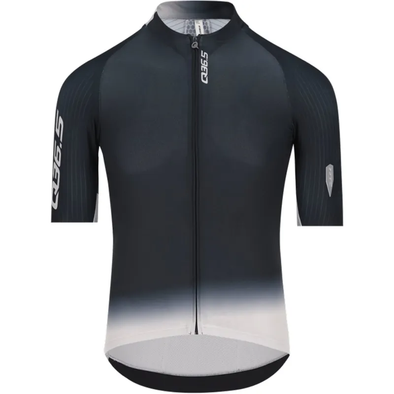 Q36.5 Gregarius Pro Collar Fade Signature Kurzarmtrikot Herren - black Top-Seller