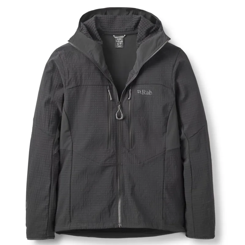 Neu Im Sortiment Rab Ascendor Pro Kapuzenjacke Herren - schwarz