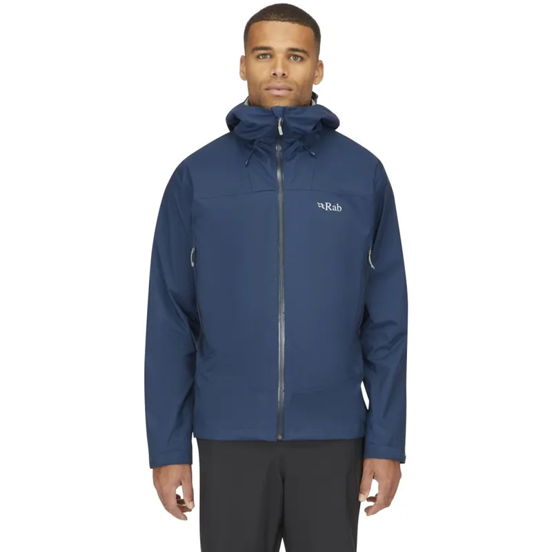Rab Downpour Plus 2.0 Jacke Herren - tempest blue Top-Angebot