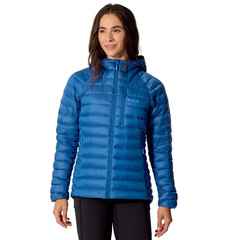 Rab Microlight Alpine Kapuzenjacke Damen - dark bluebird Aktuell