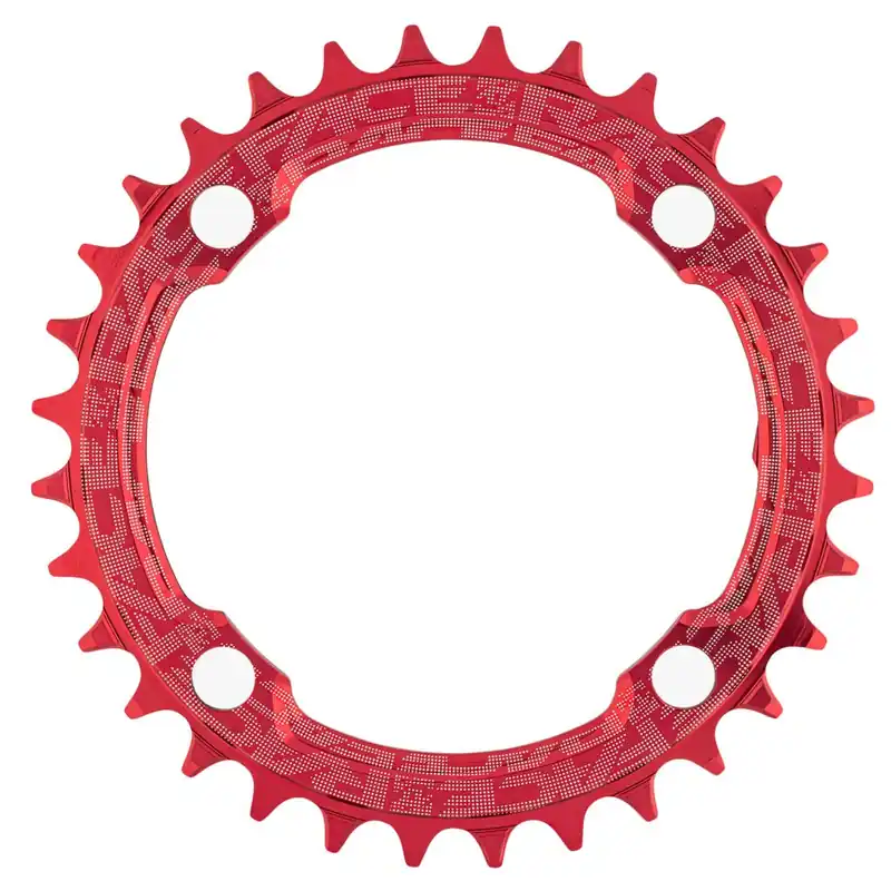 Saisonangebot Race Face Narrow Wide Kettenblatt - 4 Arm - 104mm - rot
