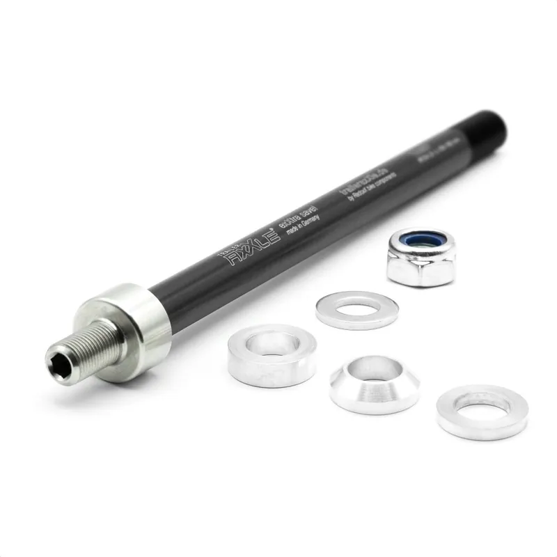 Radoxx Components Steckachse für Kinderanhänger 12x142/148mm M12x1.0 169-184mm TA0004 Abverkauf