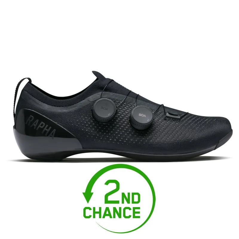 Sichere Zahlung Rapha Pro Team Powerweave Rennradschuhe - black/black - B-Ware