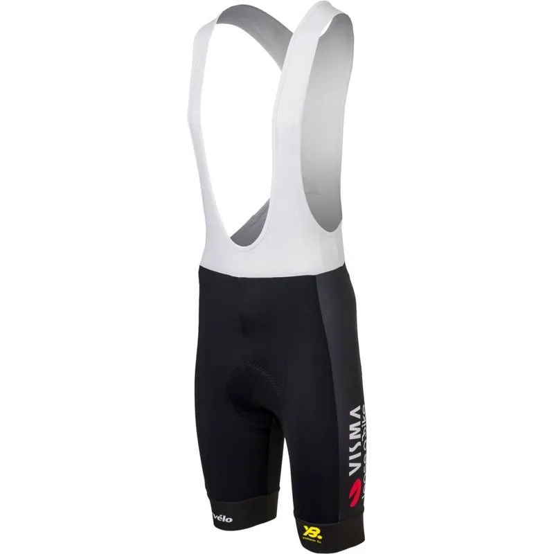 Neuheit RAPidGEAR Team Visma Lease a Bike Replica Trägerhose Herren 2025 - schwarz