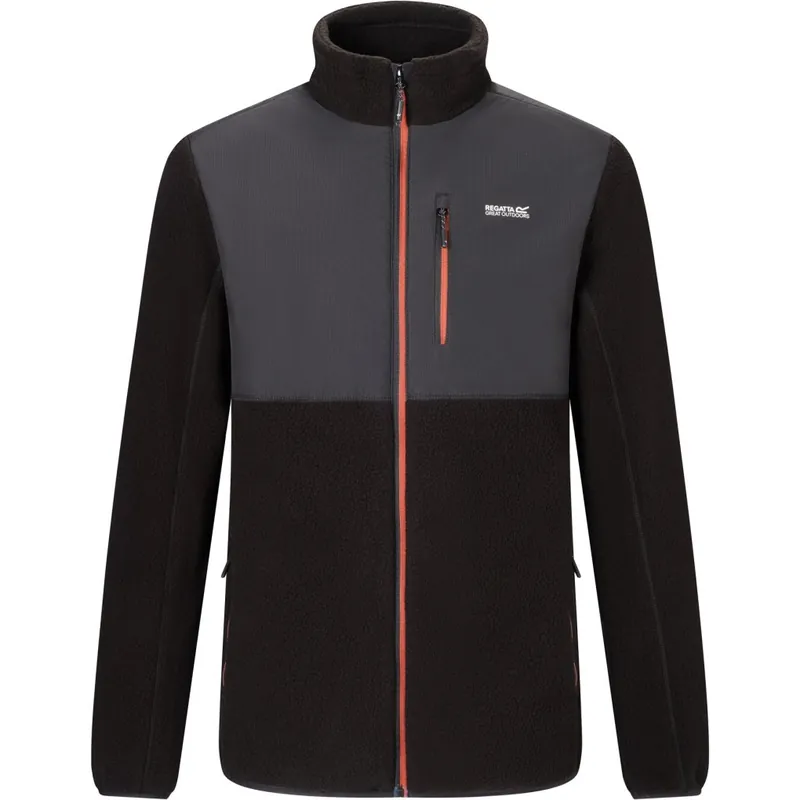 Neu Im Sortiment Regatta Morran W/R Fleecejacke Herren - Black 0NB