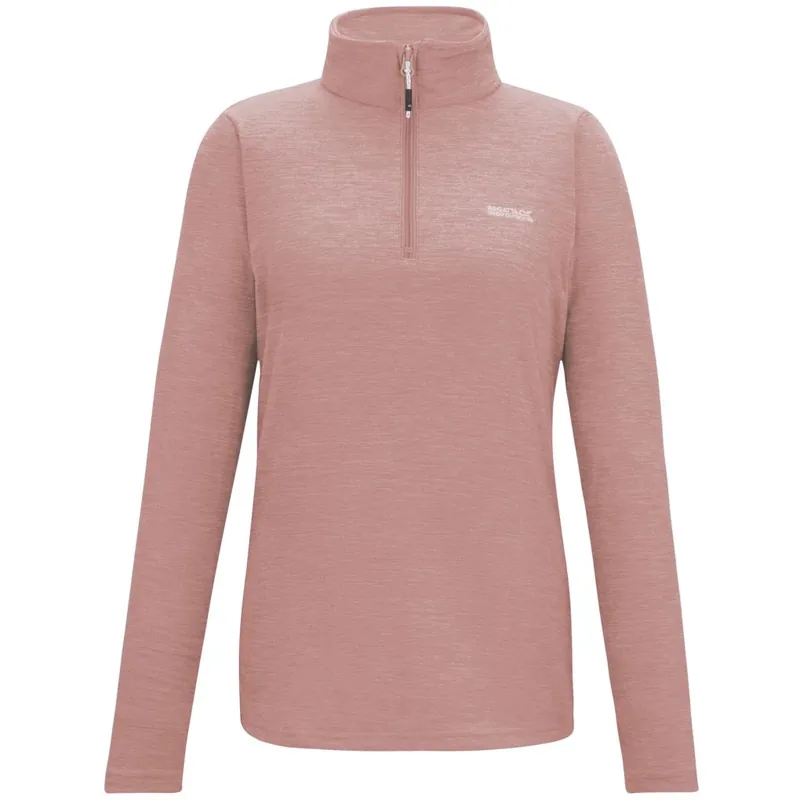 Regatta Hot Shot Marl Fleecepullover Kinder - Dusty Rose 9LB Abverkauf