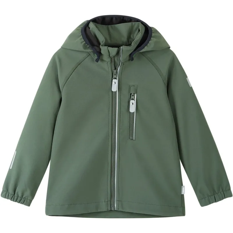 Günstig Reima Vantti Softshell-Jacke Kinder - thyme green 8510