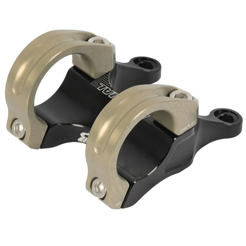 Preis Gesenkt Renthal Integra II Direct Mount Vorbau - 31,8mm - 10mm Rise - gold/schwarz