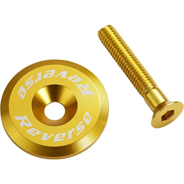 Online Kaufen Reverse Components Steuersatzkappe mit Schraube - gold