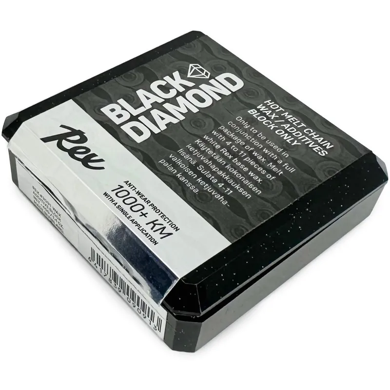 Rex Black Diamond Hot Wax Additive Block Kettenwachs - 40 g Markenprodukt