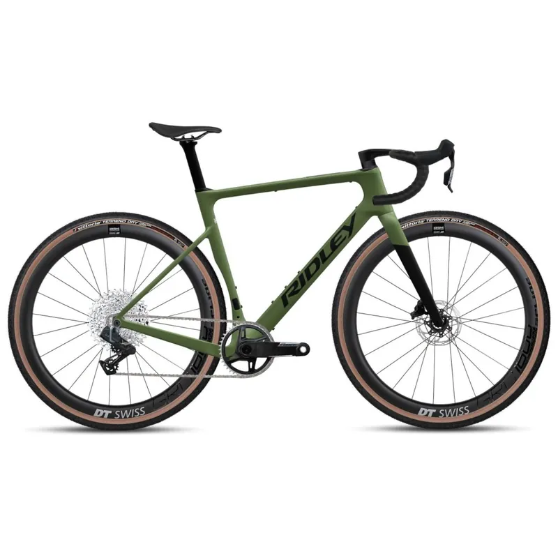 Saisonangebot Ridley ASTR RS - Carbon Gravel Bike - 2026 - crocodile green / ud carbon