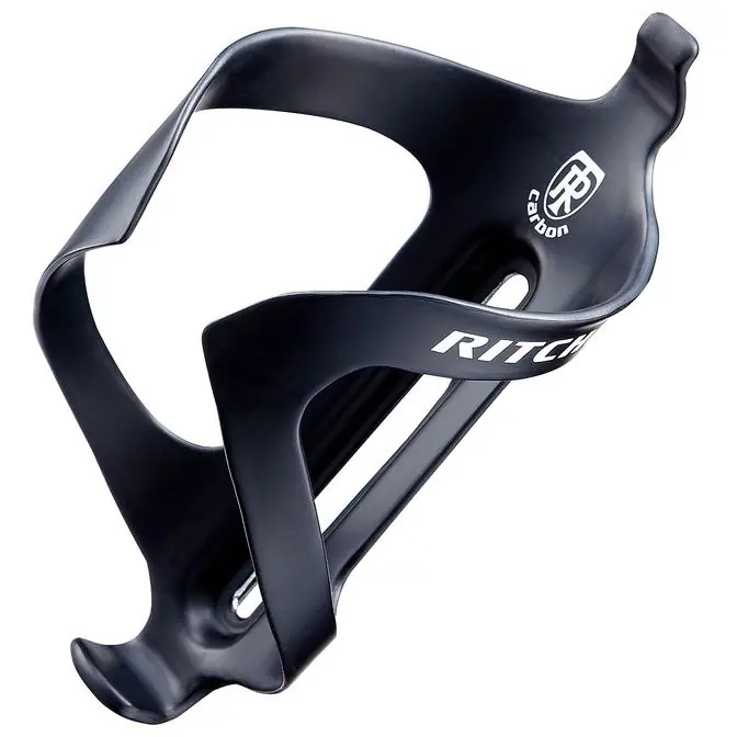 Ritchey WCS Carbon Flaschenhalter - UD Matte Black / White Logo Sonderangebot