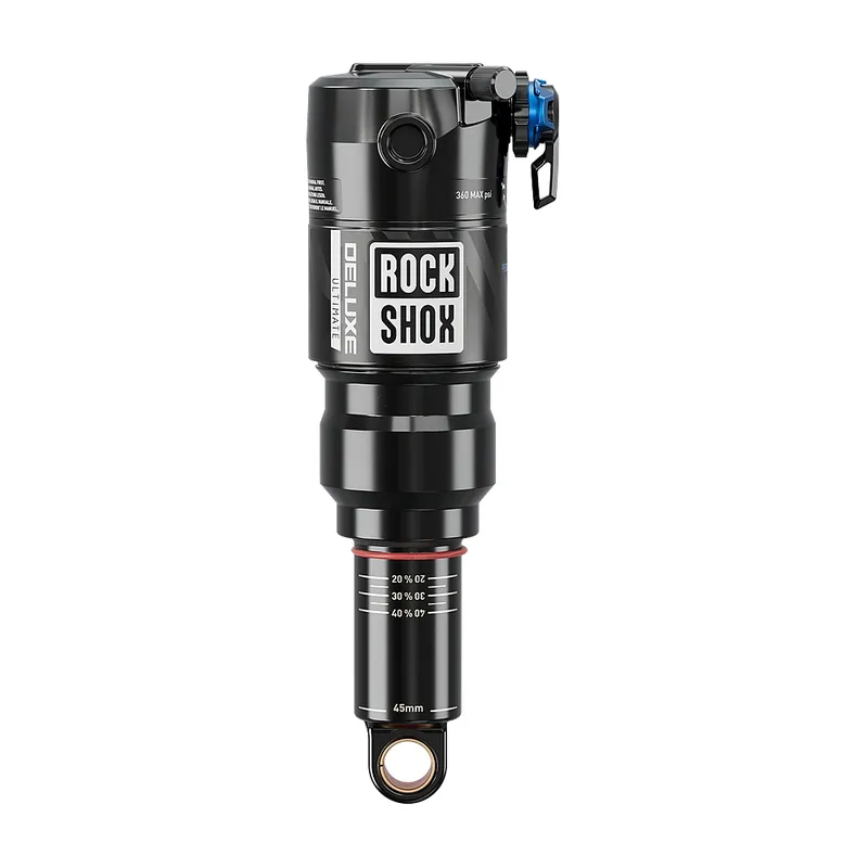 RockShox Deluxe Ultimate Dämpfer DebonAir+ Trunnion C2 - 165x40mm Neue Kollektion