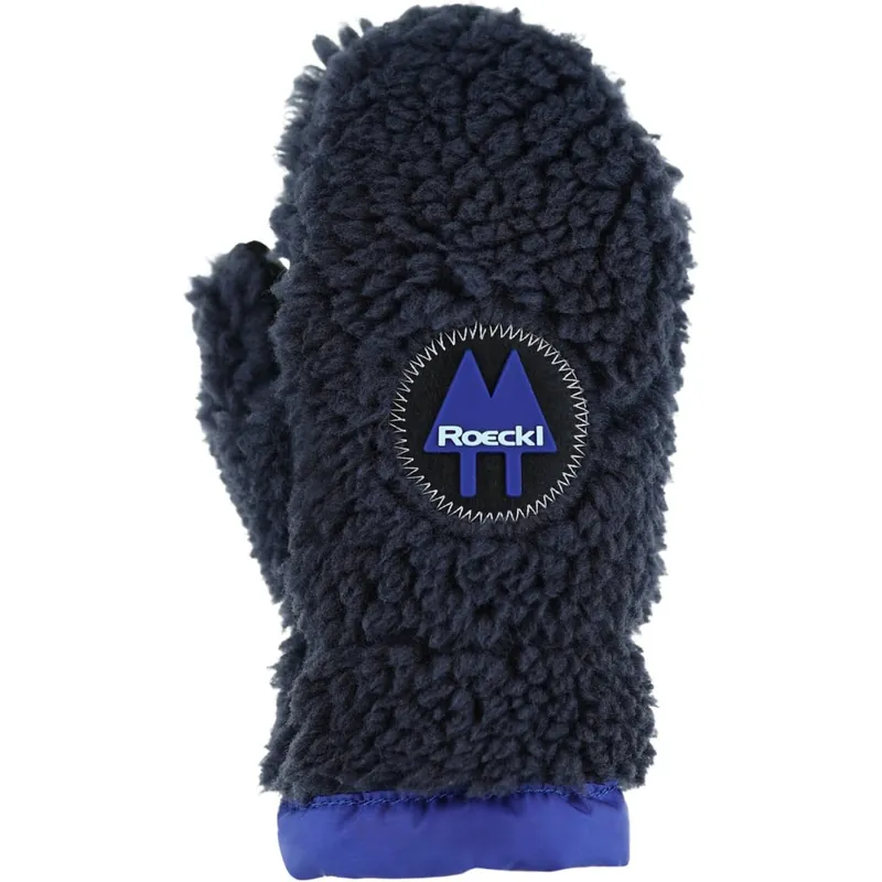 Top-Preis Roeckl Sports Krien Fäustlinge Kinder - anthracite/nordic blue 8851