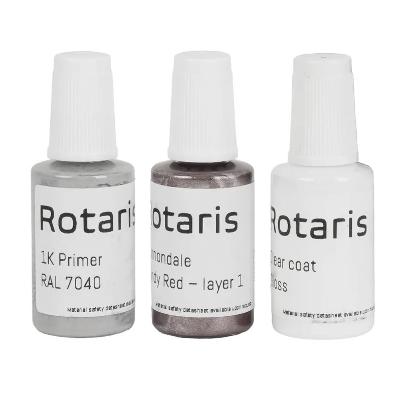 Rotaris Lack Ausbesserungsset für Specialized - mit Grundierung - Dove Grey Gloss Bestseller