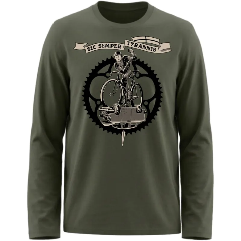 Sale RTTshirts St. George Fahrrad Langarmshirt Herren - khaki