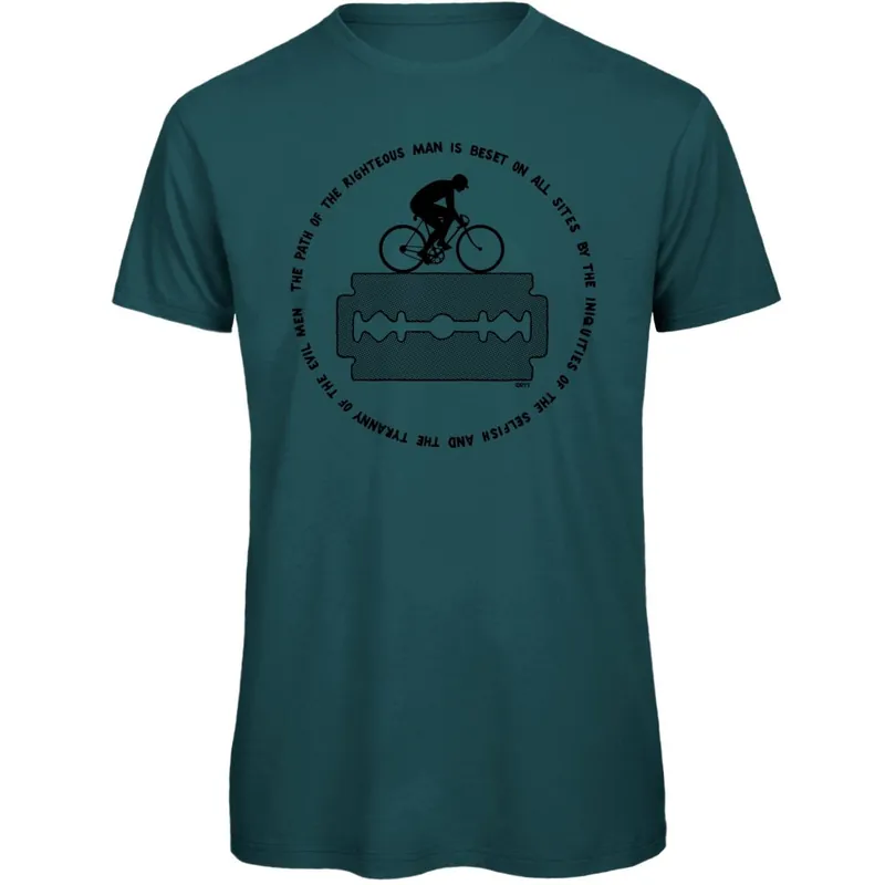 RTTshirts Ezekiel 25 17 Fahrrad T-Shirt Herren - blau Nur Für Kurze Zeit