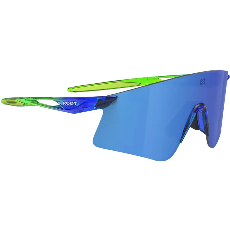 Rudy Project Astral X Brille - Crystal Blue/Green Fluo Gloss - RP Optics Multilaser Blue Nur Heute