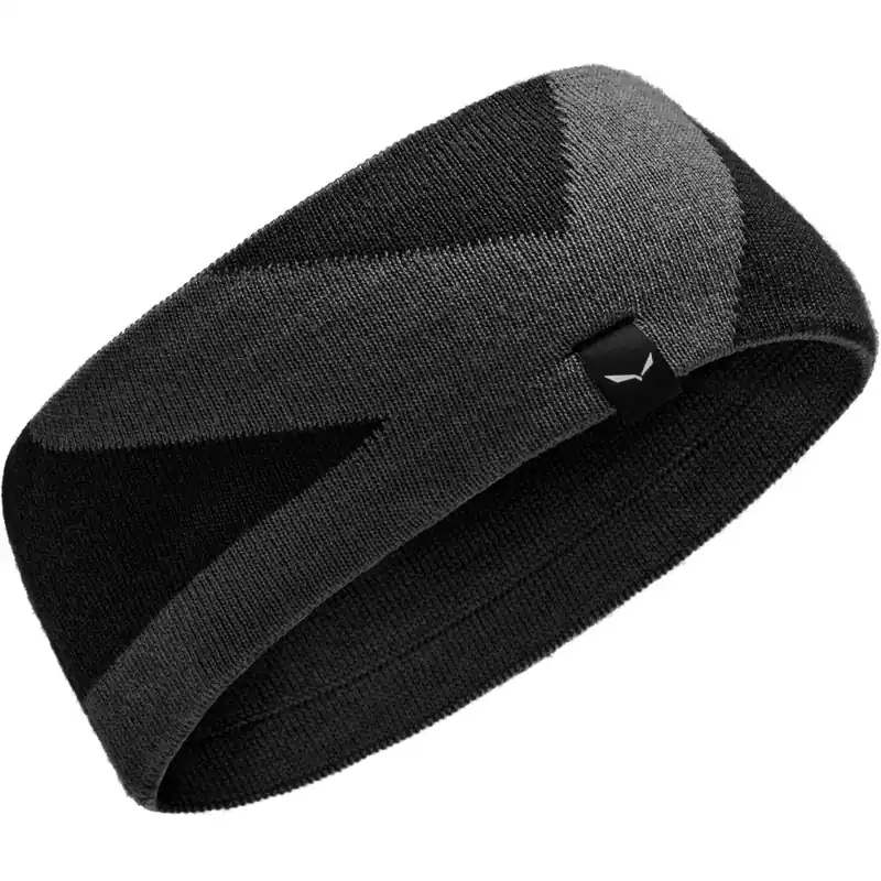 Geprüft Salewa Pure Alpine Merino Stirnband - black out 0911