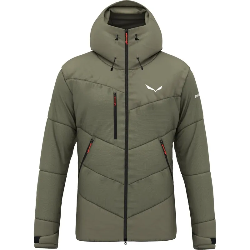 Salewa Ortles Heavy 2 Powertex/RDS Daunenjacke Herren - faded green 5A50 Versand Am Gleichen Tag