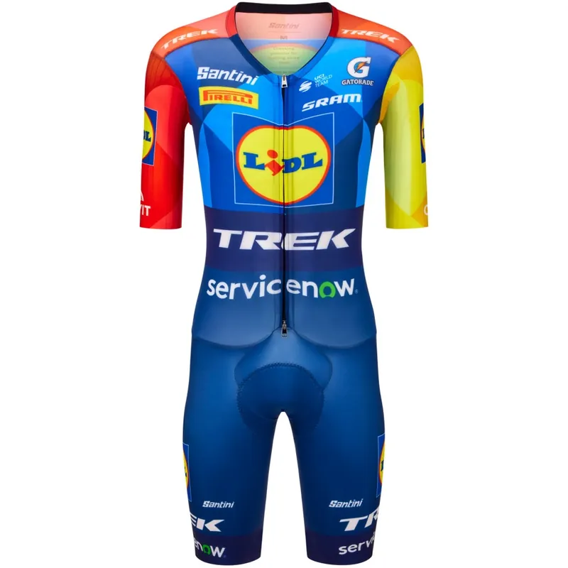 Santini Team Lidl-Trek 2026 Team Original Skinsuit Herren - marine MA Mega-Angebot