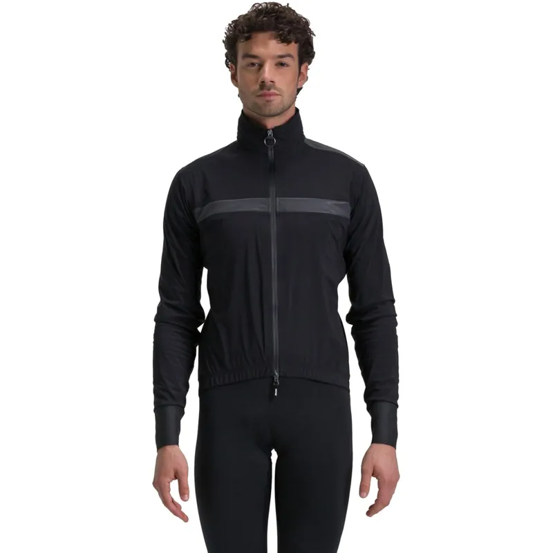 Finale Aktion Santini Guard Neos Rainproof Fahrradjacke Herren - schwarz NE