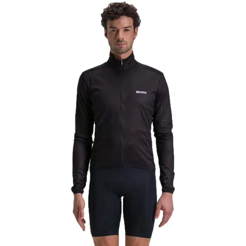 Santini Packable Windbreaker Unisex - schwarz NE Mega-Angebot