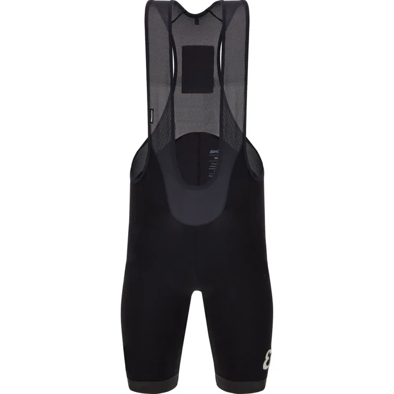 Versand Am Gleichen Tag Santini Eroica Woll Trägerhose Herren - black NE