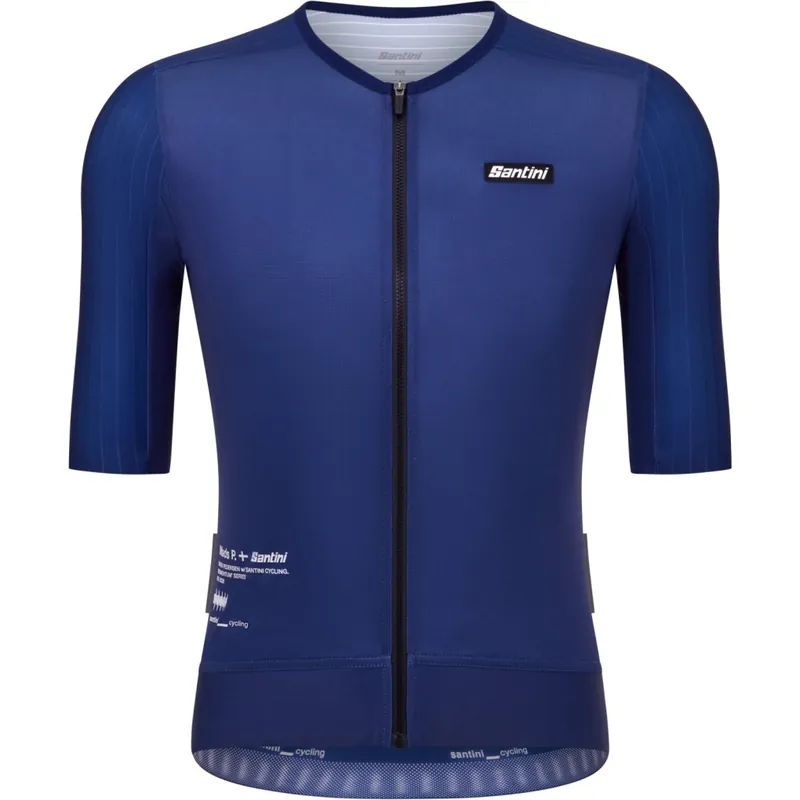 Santini Mads Pedersen Momentum Series Kurzarmtrikot Unisex - navy NY Ausverkauf