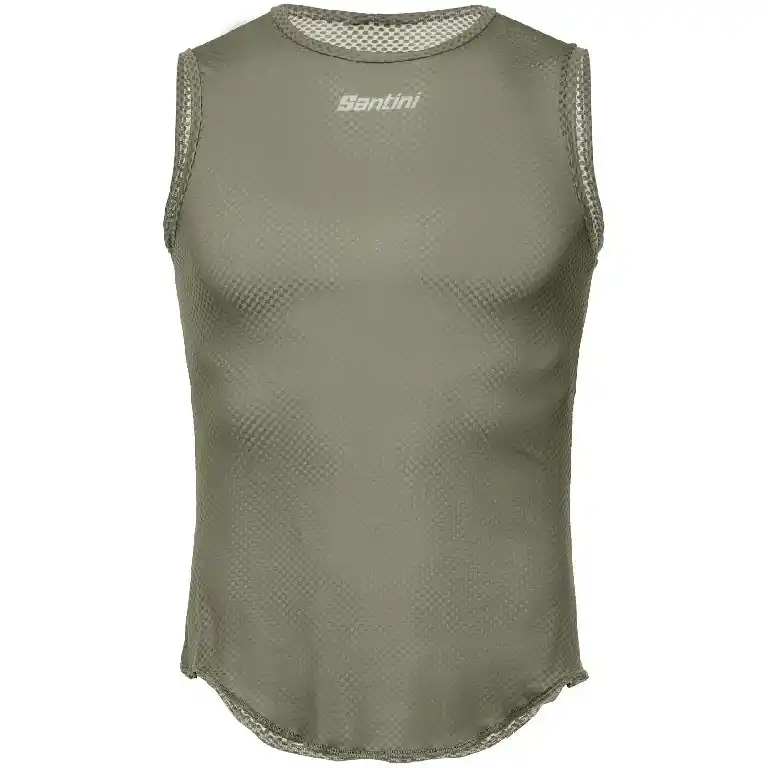 Santini LIEVE Unterhemd ärmellos Herren - military green Nur Heute