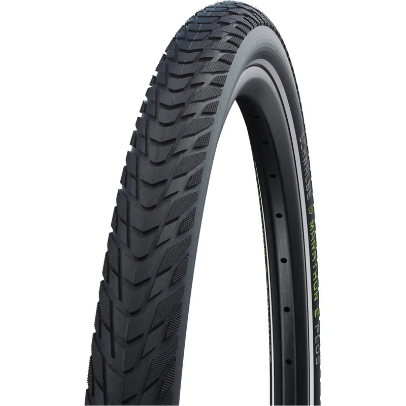 Beliebt Schwalbe Marathon E-Plus Drahtreifen - Performance Addix E Smart Dual Guard - ECE-R75 - 27.5x2.00" Black Reflex
