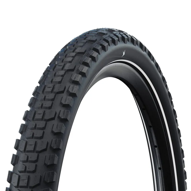 Schwalbe Hybrid Johnny Watts Plus Drahtreifen - DD - GreenGuard Radial Addix Green E-50 - 29x2.35" Black Reflex Ausverkauf