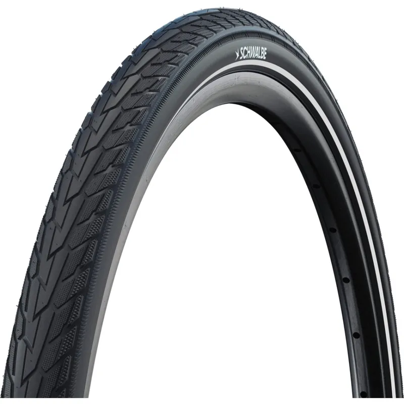 Billig Schwalbe Motion Road Cruiser Drahtreifen - Active K-Guard Green Compound - E-25 - 26x1.75" Black Reflex